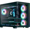 Image de Boîtier Pc Aerocool P500c Evo-g Noir Verre Trempé