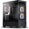 Image de Boitier Pc Sans Alimentation - P500d - Accm-pn06033.11 - Moyen Tour - Format Atx - Noir