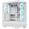 Image de Boîtier dordinateur tour moyenne blanc - Aerocool - Métal plastique et verre trempé - 46 x 23.5 x 50 cm - 11 1 kg