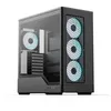 Image de Boîtier Pc Sans Alimentation - D520a-bk V1 - Moyen Tour - Format Atx - 4x120mm A-rgb - Noir