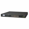 Image de PLANET GSW-1820VHP - Commutateur - 16 x 10/100/1000 + 2 x Gigabit SFP - Montable sur rack - PoE+ (300 W)