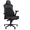 Image de ASUS ROG Courser Noire - Chaise Gaming Premium avec RGB Aura - Dossier inclinable 155°