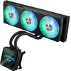 Image de Refroidisseur liquide AIO pour processeur ASUS Prime SLC II 360 ARGB LCD Noir, 12 cm