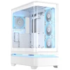 Image de Boîtier Pc Asus Prime Ap304 Tg Argb Blanc Verre Trempé Mini-itx Micro Atx Atx