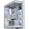 Image de Boîtier Pc Asus Rog Cronox Gr801 Curve Tg Argb Btf Midi Tower Aluminium Blanc Lcd 9,2 Pouces