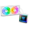 Image de THERMALTAKE - TH240 V3 A-RGB Sync Snow - CL-W467-PL12SW-A - Watercooling AIO - Ventilateur 1x 240 mm ARGB - Blanc