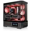 Image de Boîtier PC noir en verre trempé - THERMALTAKE - View 370 TG ARGB - Éclairage ARGB - Compatibilité ATX mATX mini-ITX