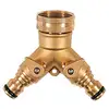 Image de Nez de robinet 2 voies laiton auto. Sc raco expert - 10424 1058062