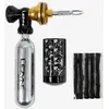 Image de Pompe CO2 Lezyne + Kit Réparation Tubeless Blaster noir