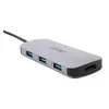 Image de Hub USB - Acer - Adaptateur Type-C 7-en-1 - USB 3.2 Gen 2 - Argent - Station daccueil