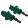 Image de Kit 2 Charbons Moteur - Whirlpool - Compatibilité Large - Biseautés avec Support
