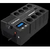 Image de CyberPower BRICs LCD Series BR1000ELCD Onduleur CA 220-230-240 V 600 Watt 1000 VA USB connecteurs de sortie : 8