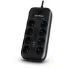 Image de Cyberpower Tracer Iii P0820suf0-fr Protection Surtension Noir 8 Sortie(s) Ca 200 - 250 V 1,8 M