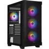 Image de Boîtier Pc Graph Argb Moyen Tour Atx Noir 4 Ventilateurs A-rgb