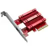 Image de Carte Réseau Ethernet Interne Asus Xg-c100c V3 Pcie 10gb Rj45 Rouge