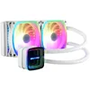 Image de Refroidissement liquide pour processeur - ENERMAX - AQUAFUSION ADV - 240MM - ARGB - Blanc