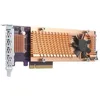 Image de Adaptateur M.2 vers PCI - QNAP - QM2-4P-384 - Noir - PCI - Format M.2
