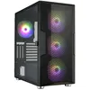 Image de Boîtier PC - FSP - CMT212B - E-ATX - Verre trempé - 4 ventilateurs ARGB 140 mm