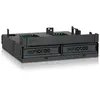 Image de ICY DOCK ExpressCage MB732SPO-B Backplane Cage pour 2 x 2.5 HDD/SSD SATA/SAS & plateau Ultra Slim /Slim ODD pour baie de 5.25