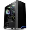 Image de Boîtier PC - Thermaltake - H100 TG - Noir - Tour midi - 1 ventilateur pré-installé