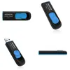 Image de Clé USB rétractable - ADATA - V128 64Go - USB 3.0 - Bleu
