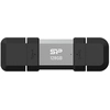 Image de Silicon Power Sp128gbuc3c51v1s Lecteur Usb Flash 128 Go Usb Type-a / Usb Type-c 3.2 Gen 1 (3.1 Gen 1) Noir, Argent