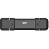 Image de Silicon Power Ds72 Lecteur Usb Flash 250 Go Usb Type-a / Usb Type-c 3.2 Gen 2 (3.1 Gen 2) Noir