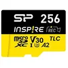Image de Carte mémoire Silicon Power Inspire 256 GB MicroSDXC V30 UHS-I U3 A2 4K + adaptateur (SP256GBSTXLA2V1NSP)