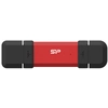 Image de Silicon Power Ds72 Lecteur Usb Flash 250 Go Usb Type-a / Usb Type-c 3.2 Gen 2 (3.1 Gen 2) Rouge