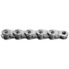 Image de Chaîne de vélo BMX - KMC - HLT 710 - 100 maillons - Axe 95 mm - Vitesse unique - Compatible BMX - Gris - Robuste