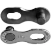 Image de Attache rapide vélo KMC chaîne 11v EPT R anti-rouille argent (x2)