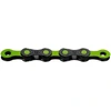 Image de Chaîne vélo 12v KMC DLC12 126 maillons noir/vert