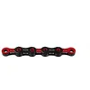 Image de Chaîne de vélo KMC X-11 SL DLC - rouge/noir - 11 vitesses/116 maillons