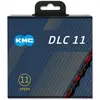 Image de Chaîne KMC X11SL DLC 116 maillons 11 vitesses noir rouge