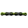 Image de Chaîne attache rapide - KMC - DLC10 - Noir vert - Titanium-Carbon-Nitride - Adulte
