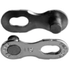 Image de Attache rapide vélo KMC chaîne 11v EPT NR anti-rouille argent (x2)