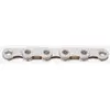 Image de Chaîne KMC X Flat Silver Waxed 12V 128 maillons argent