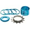 Image de Kit single speed Reverse 13t HG turquoise
