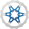 Image de Disque de frein 6 trous Reverse bleu- 160 mm
