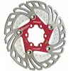 Image de Disque de frein 6 trous Reverse Aircon rouge- 140 mm