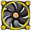 Image de Thermaltake Riing 14 Boitier Pc Ventilateur 14 Cm Noir, Jaune