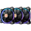 Image de Thermaltake Riing 14 (3 Fan Pack) Boitier Pc Ventilateur 14 Cm Noir