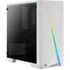 Image de Boîtier PC - AEROCOOL - Cylon Mini - Blanc - Mini-tour - Rétroéclairage RGB