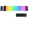 Image de Câble alimentation - Lian-Li Strimer Wireless - 20/24 broches - 0.2m - Noir/Blanc