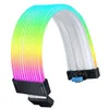 Image de Cordon dextension - Lian Li - Strimer Wireless - 12+4 Pin - Blanc - Connecteur