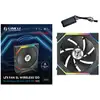 Image de Lian Li Uni Fan Sl Wireless 120 Reverse Blade Boitier Pc Ventilateur 12 Cm Noir 1 Pièce(s)