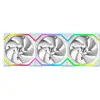 Image de Lian Li Uni Fan SL Wireless 120 - Blanc - Pack de 3 + contrôleur