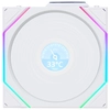 Image de Lian Li Uni Fan Tl120 Lcd Reverse Blade Wireless Boitier Pc Ventilateur 12 Cm Blanc 1 Pièce(s)