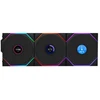 Image de Lian Li Uni Fan TL LCD Wireless 120 Pack de 3 - Noir