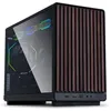 Image de Boîtier Micro ATX - LIAN LI - A3 Wood Edition - Noir - Compatible M-ATX/ITX - 4 emplacements dextension